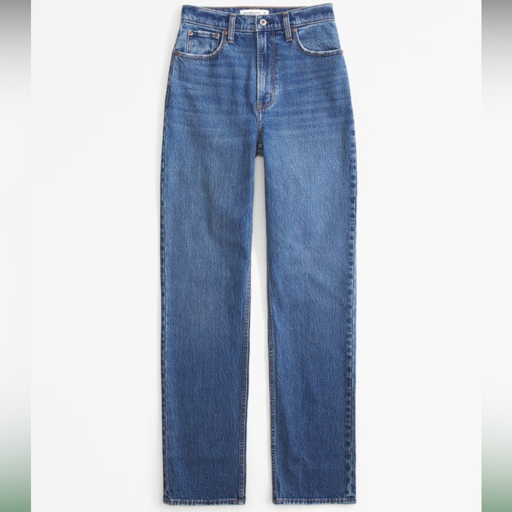 Abercrombie & Fitch - the 90’s straight ultra high rise - 25 Regular